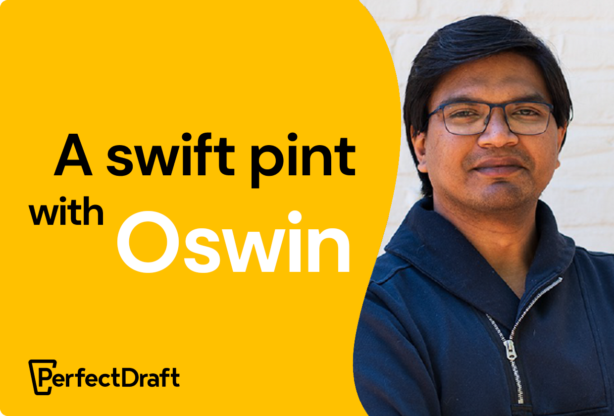 A Swift Pint With: Oswin