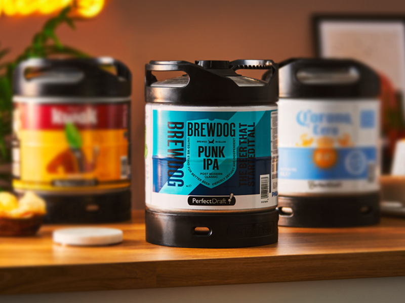 Style Feature - India Pale Ale Blog Post with BrewDog Punk IPA alongside two other PerfectDraft Kegs