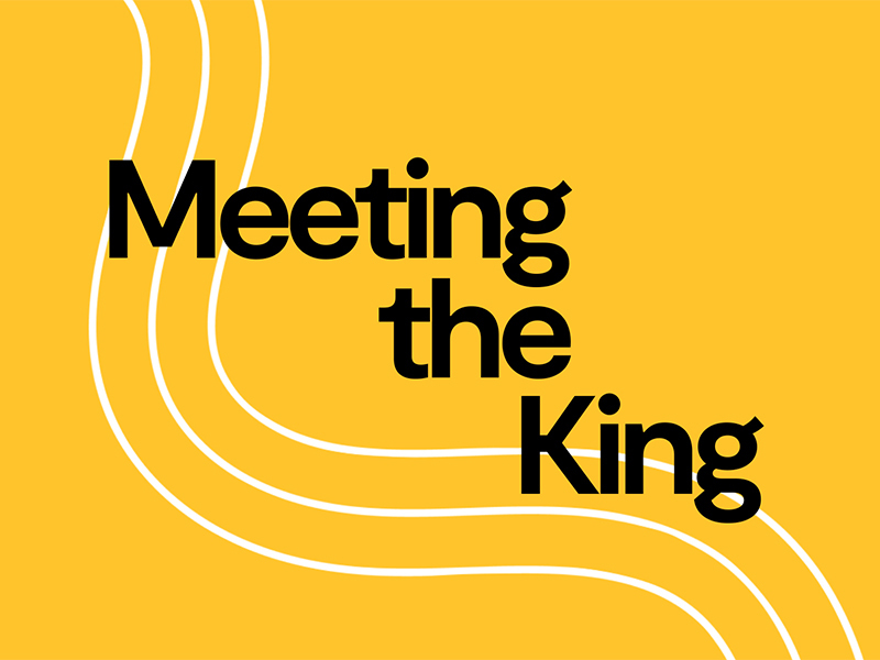 Meeting the King