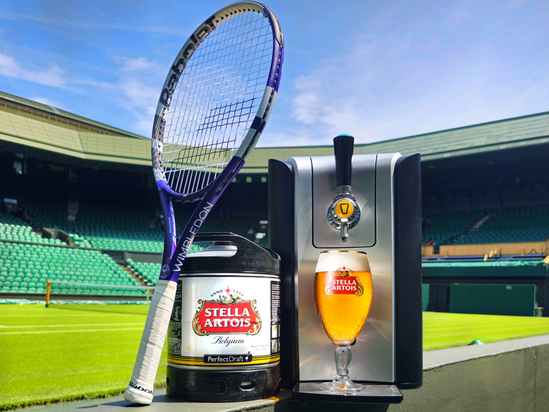 A chance to go to Wimbledon with Stella Artois